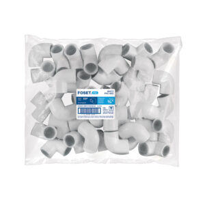 Codo 90° de PVC de 3/4', FOSET - Imagen 4