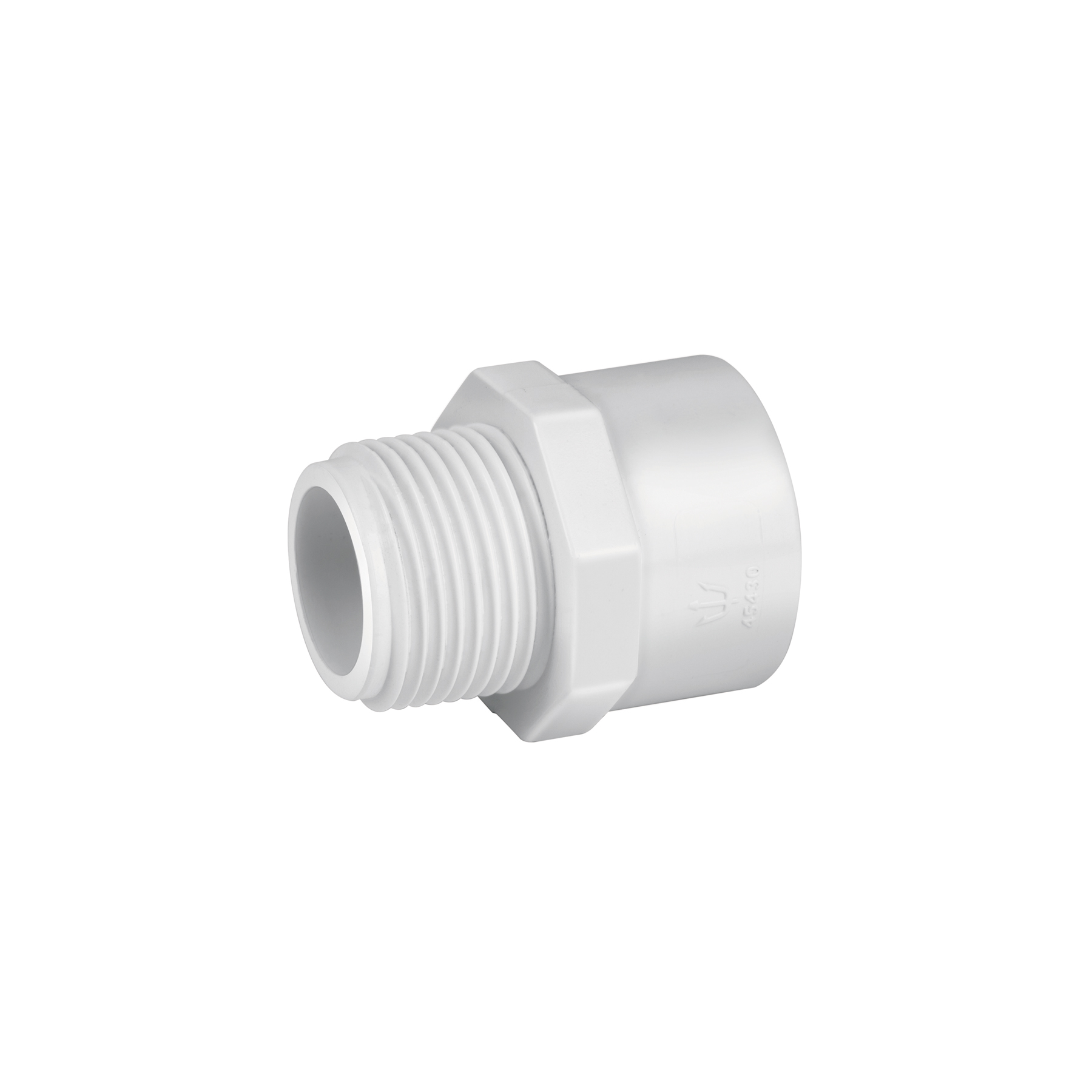 Adaptador macho de PVC de 3/4', FOSET - Imagen 2