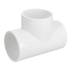 Tee sencilla de PVC 2', FOSET - Imagen 2