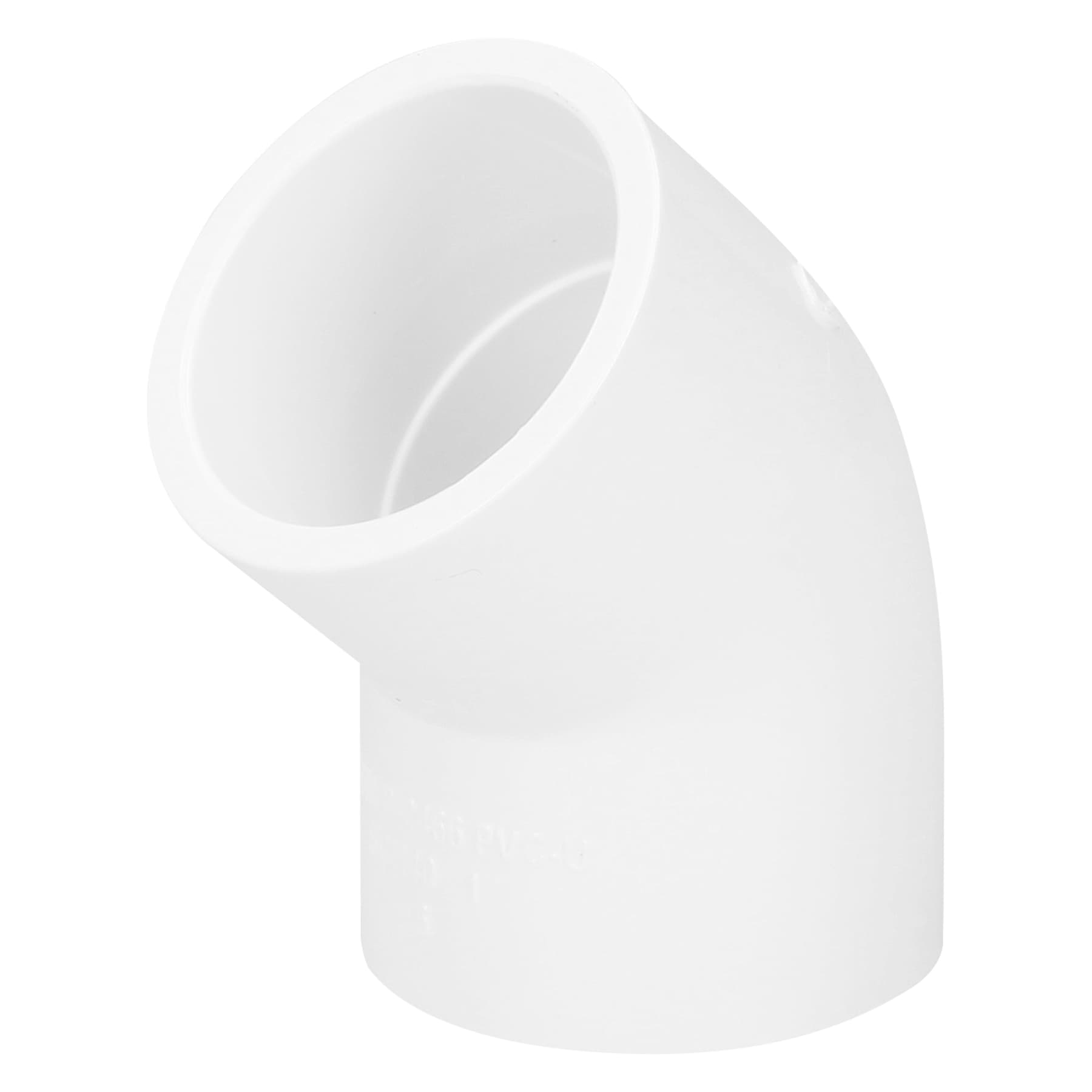 Codo 45° de PVC de 1', FOSET - Imagen 2