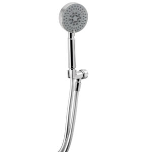 Regadera cromo de teléfono 4' con soporte, FOSET ELEMENT - Imagen 2