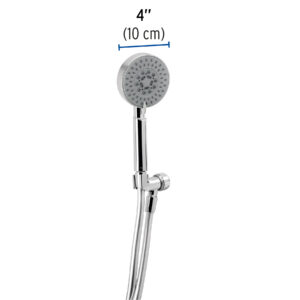 Regadera cromo de teléfono 4' con soporte, FOSET ELEMENT - Imagen 7