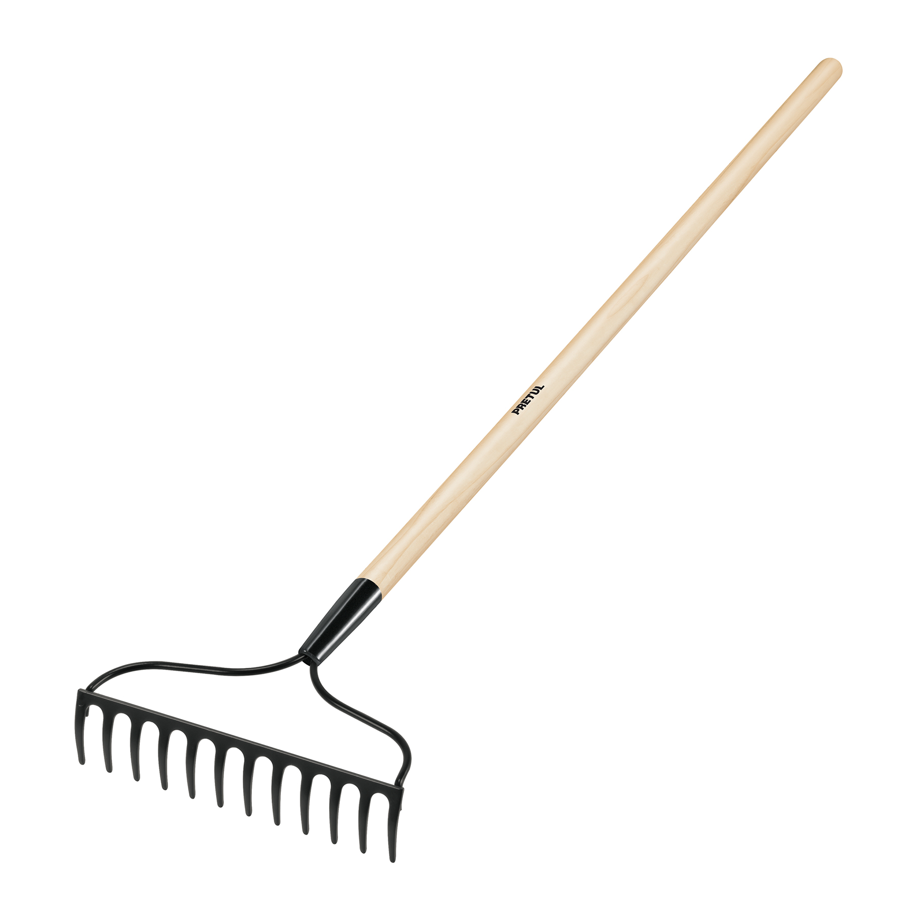 Rastrillo jardinero, 12 dientes, PRETUL - Imagen 2