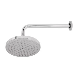 Regadera cromo 8' plato redondo, con brazo, FOSET ELEMENT