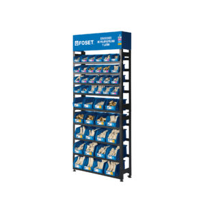Alternative view of Rack con conexiones para manguera de PP, FOSET