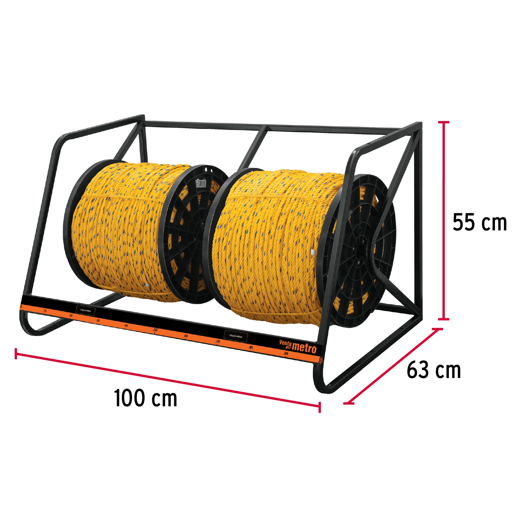Rack modular para cuerda con carrete, FIERO - Imagen 4