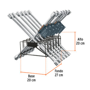 Rack para llaves de cruz, TRUPER - Imagen 3