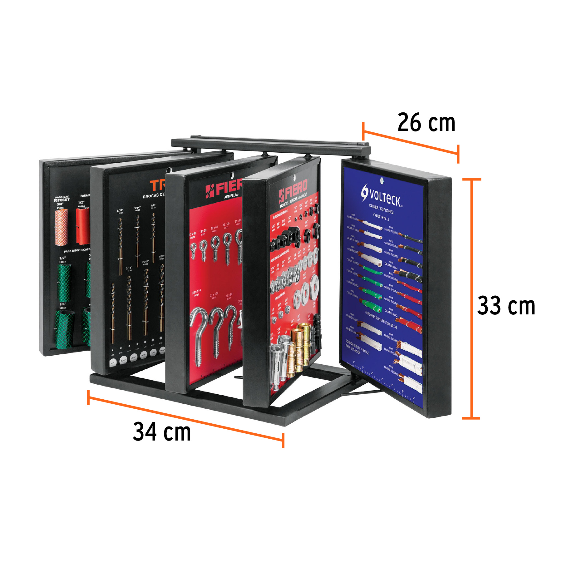 Rack para muestrario, TRUPER - Imagen 3