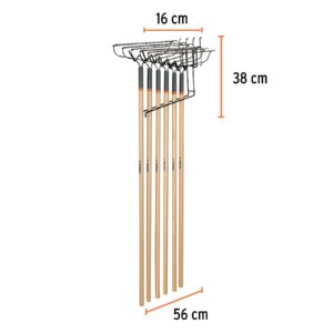 Rack para rastrillos jardineros 14 dientes, TRUPER - Imagen 3