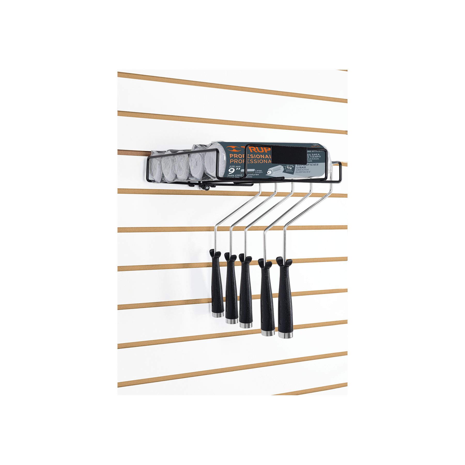 Rack para 4 rodillos para pintar de 9', TRUPER - Imagen 2