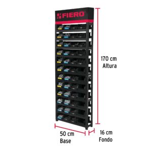 Rack modular para tornillos c/48 gavetas s/producto, FIERO - Imagen 4