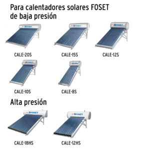 Empaque guardapolvo para calentador solar, 58mm, FOSET - Imagen 5