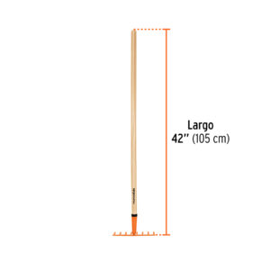 Rastrillo para niños, mango de 42', TRUPER - Imagen 4