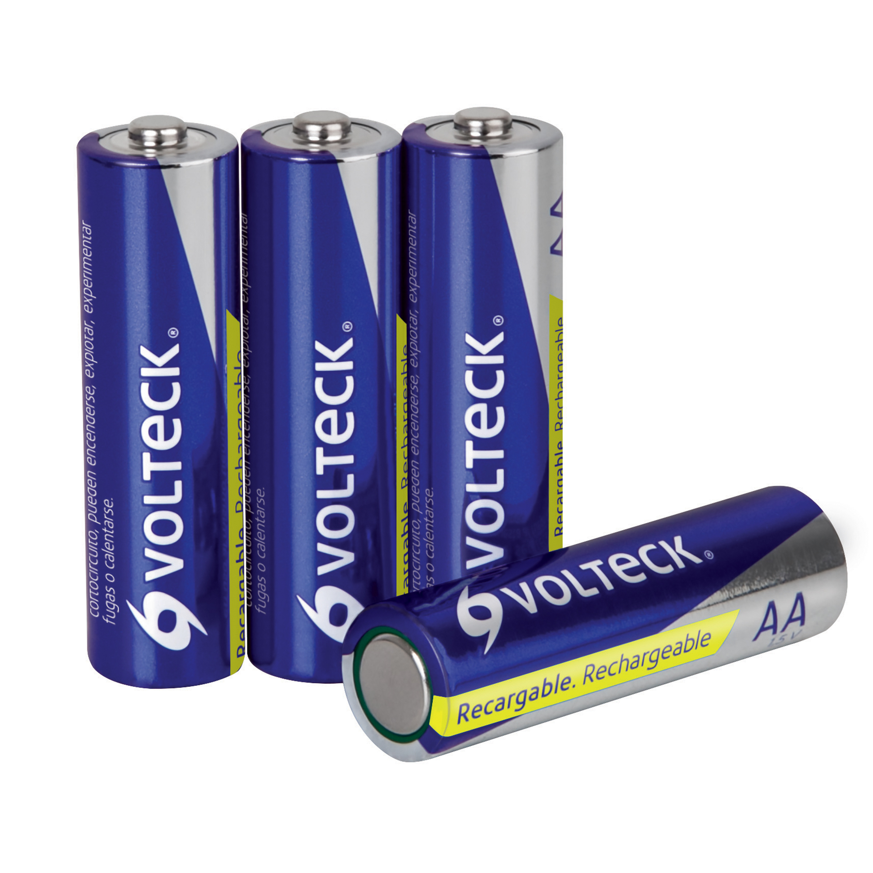 Blíster con 4 pilas recargables AA uso general, 1300 mAh - Imagen 2