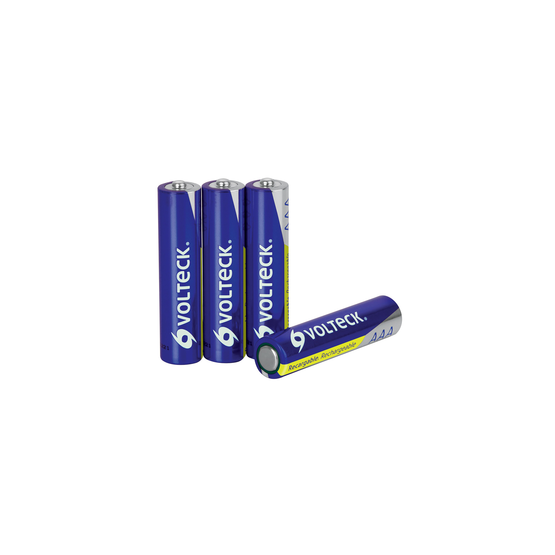 Blíster con 4 pilas recargables AAA uso general, 600 mAh - Imagen 2