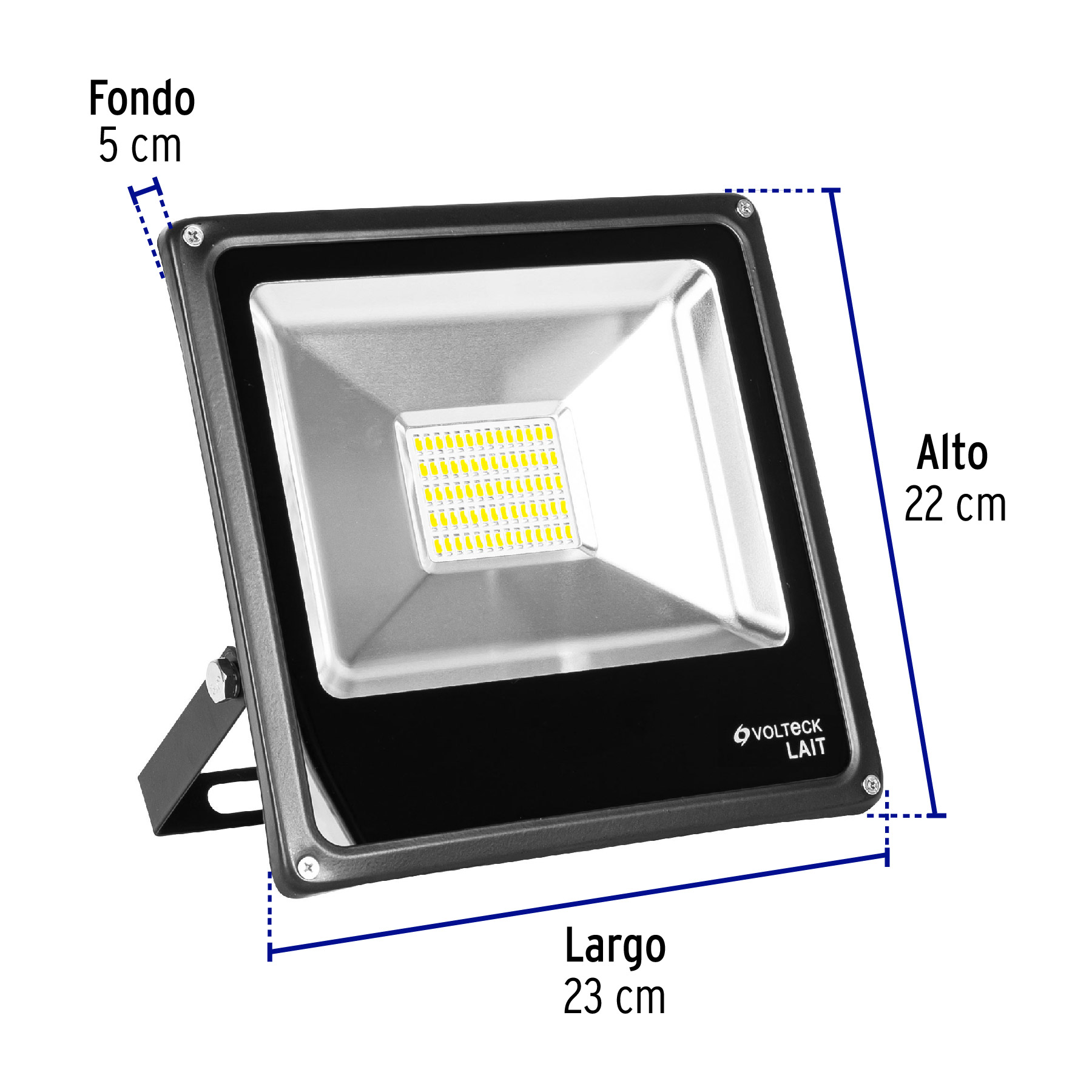 Reflector LED para exteriores 30W 3000K, VOLTECK - Imagen 4