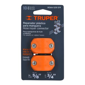 Reparador 5/8'-3/4' de ABS para manguera, TRUPER - Imagen 4
