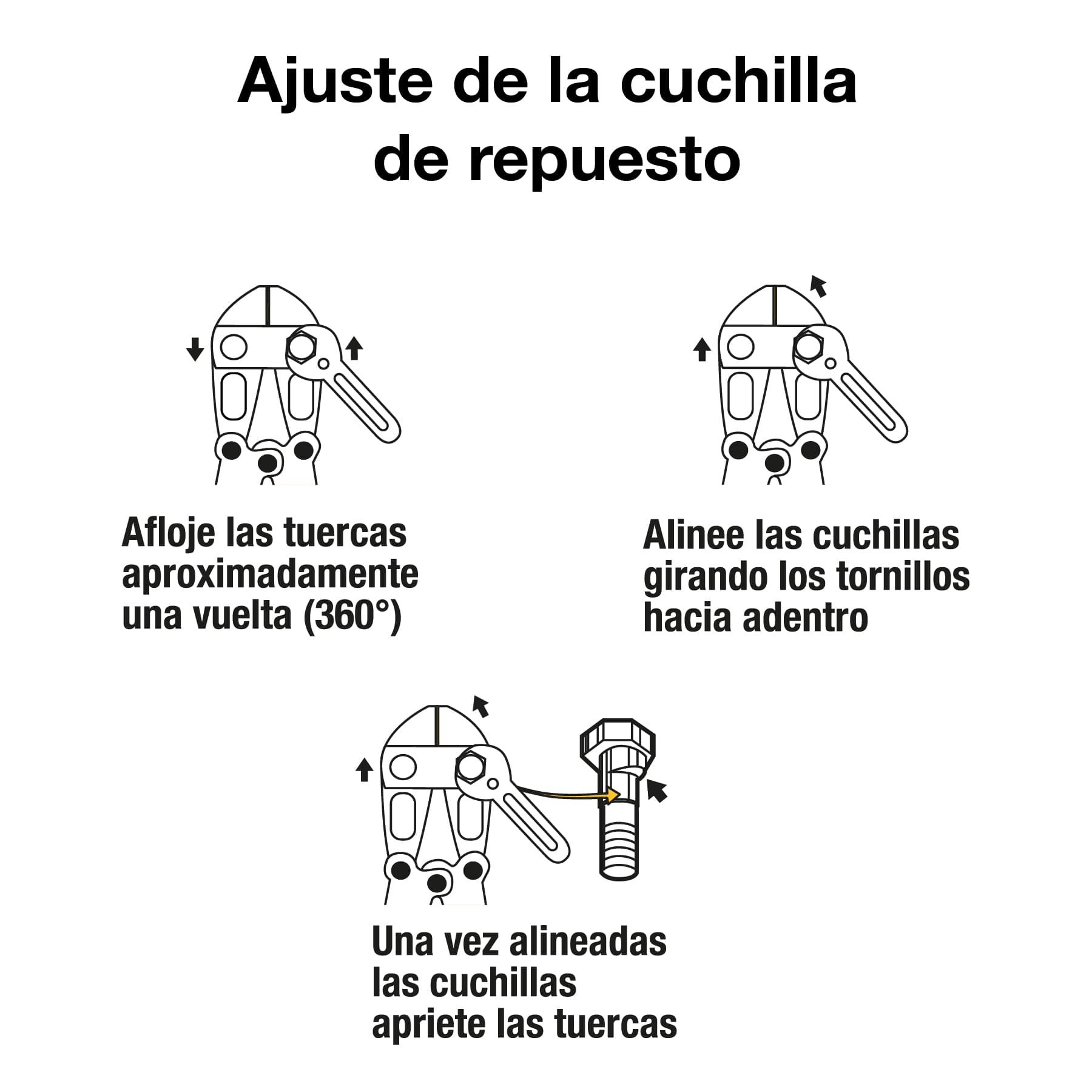 Cuchillas de repuesto para cortapernos 14', PRETUL - Imagen 4