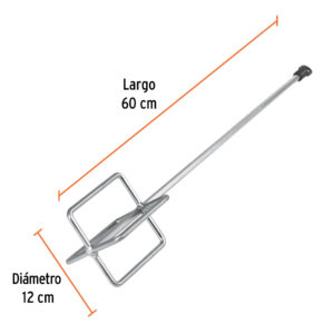 Revolvedor para mortero, 120mm de diámetro, TRUPER - Imagen 4