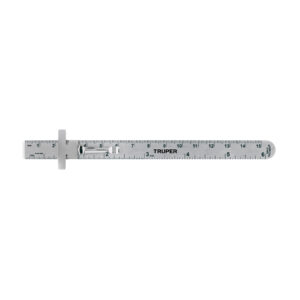 Alternative view of Regla 15 cm de acero inoxidable de bolsillo, TRUPER