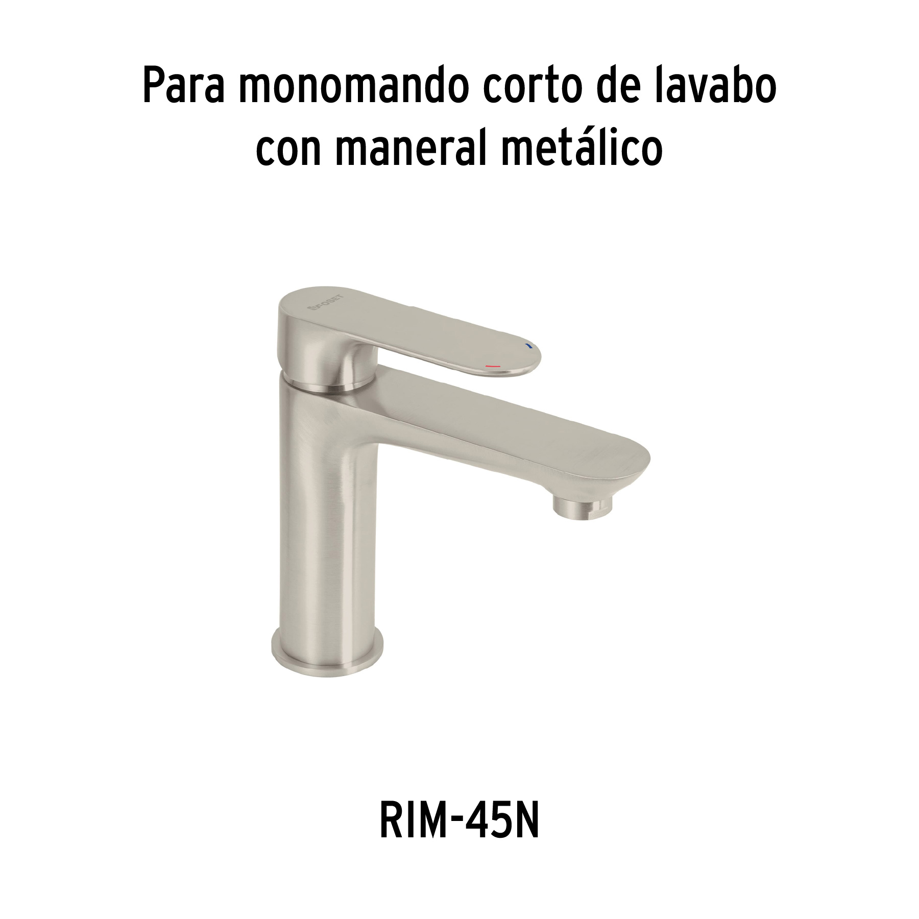 Maneral palanca para monomandos, satín, RIVIERA - Imagen 9
