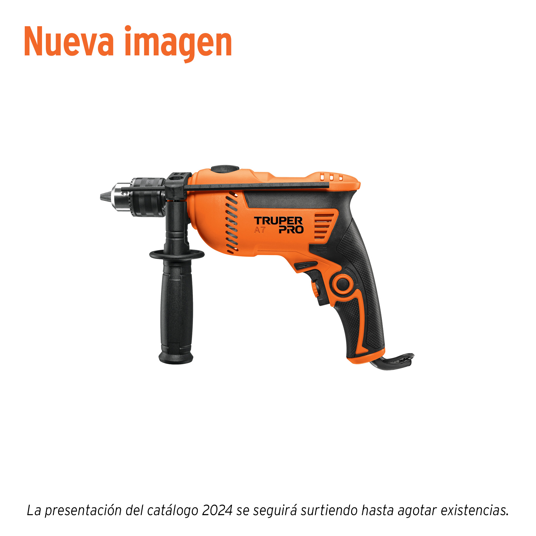 Rotomartillo/destornillador 1/2', 650W, TRUPER PRO - Imagen 2