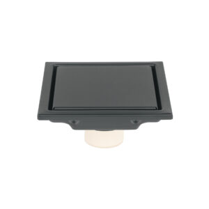 Resumidero reversible 4', anti olores, acero inox, negro, AQ - Imagen 2