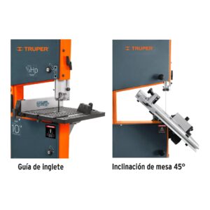 Sierra cinta 10', 1/3 HP (250 W), TRUPER - Imagen 5