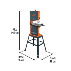 Sierra cinta 10', 1/3 HP (250 W), TRUPER - Imagen 4