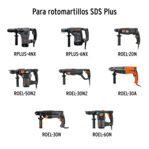 Cincel de punta SDS Plus de 10', TRUPER - Imagen 5