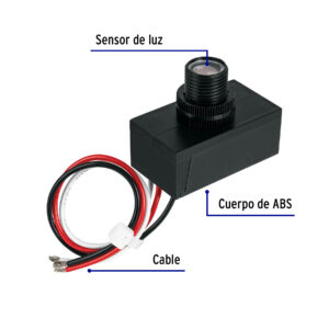 Interruptor fotoeléctrico 127 V, VOLTECK - Imagen 3