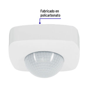 Sensor de movimiento para techo, alcance 20 m, VOLTECK - Imagen 3
