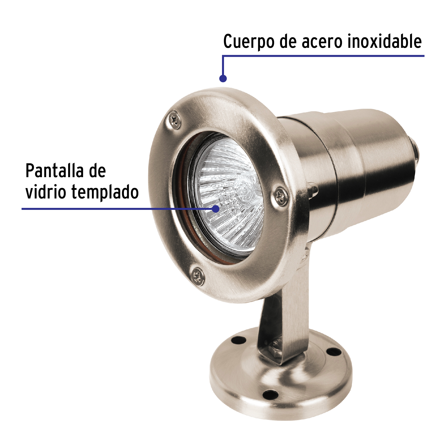 Sobrepuesto exterior, cilíndrico, spot, 1xMR16GU5.3, VOLTECK - Imagen 4
