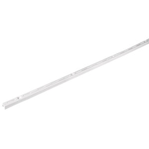 Alternative view of Cremallera sencilla blanca para ménsulas planas, 1m, FIERO