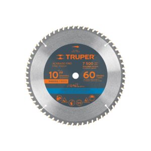 Alternative view of Disco sierra 10' para madera, 60 dientes centro 5/8', TRUPER