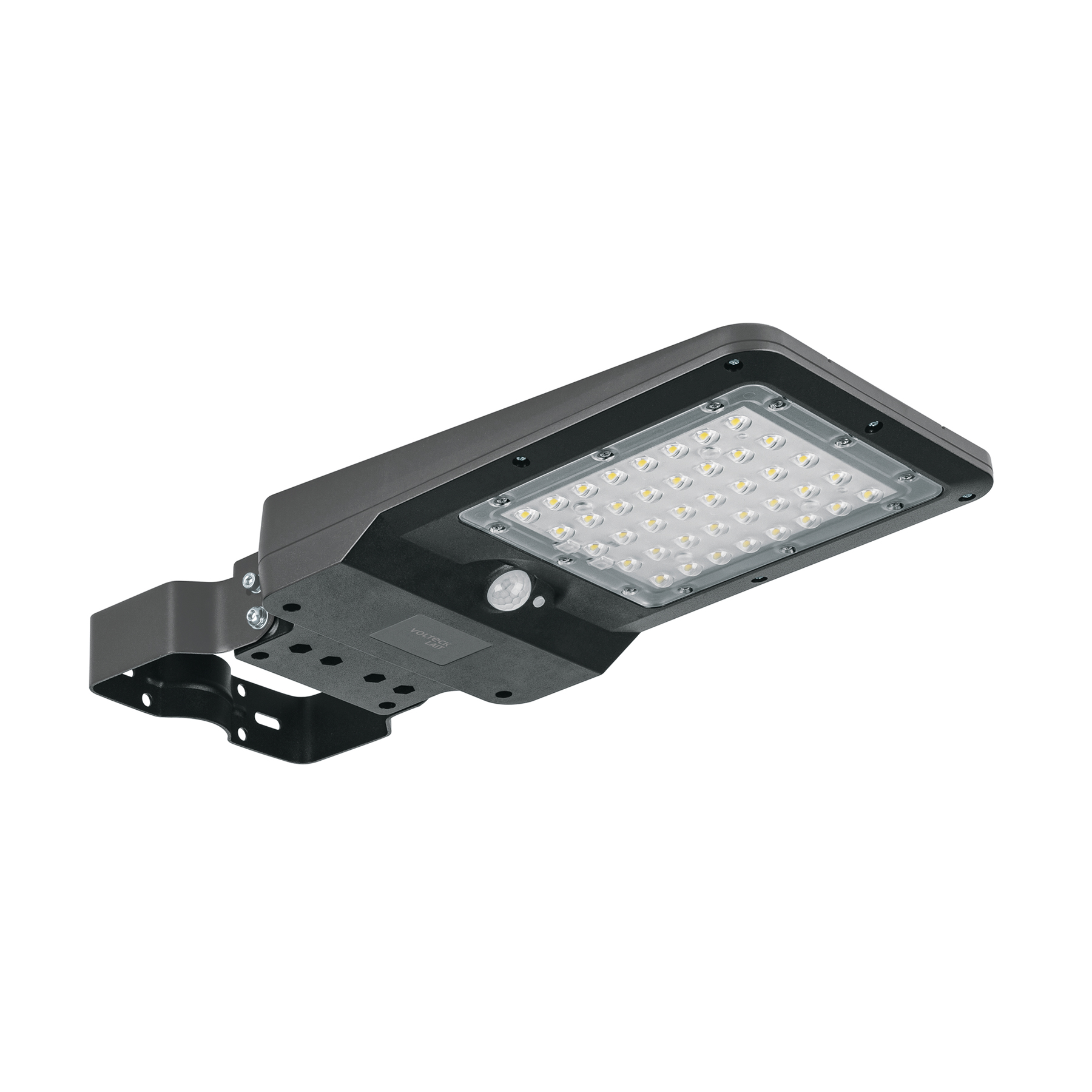 Luminario suburbano solar LED 8 W 6500 K con sensor de luz