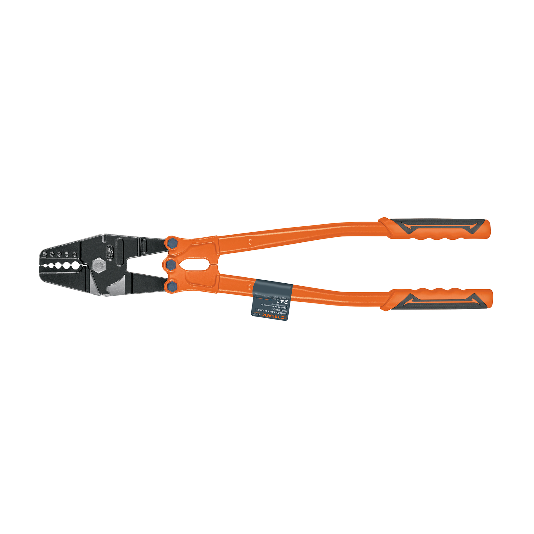 Suajadora 24' para casquillos con cortador de cable, TRUPER - Imagen 2