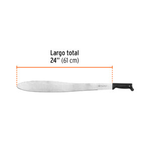 Machete Caguayano 24' cacha negra inyectada, TRUPER - Imagen 4