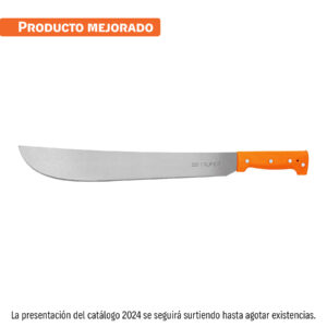 Machete estándar 16' cacha naranja remachada, TRUPER - Imagen 2