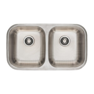 Tarja de submontar 82 x 47 x 23 cm doble tina, FOSET RIVIERA