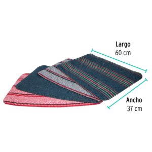 Tapete de jerga de 60 cm, KLINTEK - Imagen 5