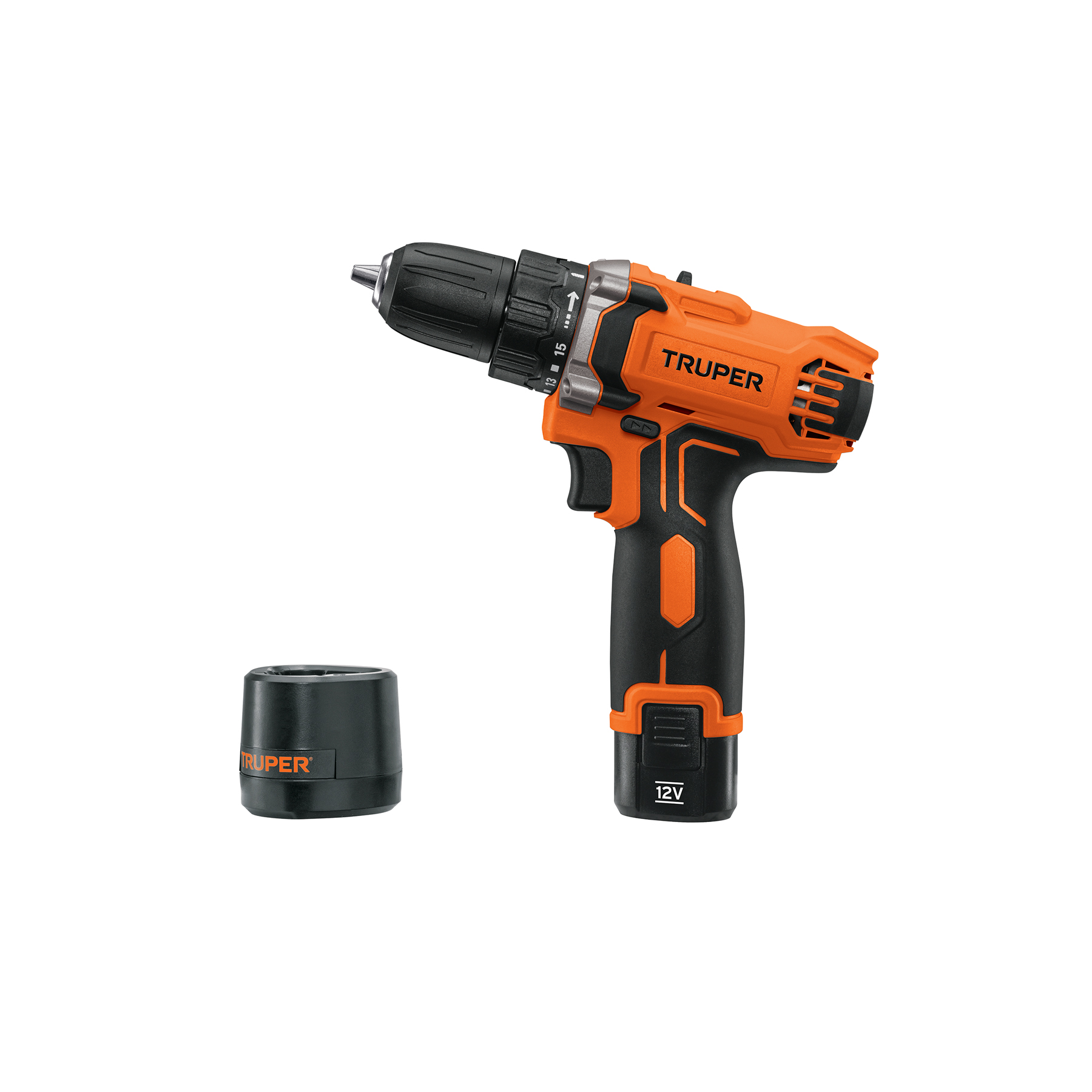 Taladro/destornillador compacto 3/8', 12V, 1 bat 2Ah, PRO - Imagen 2