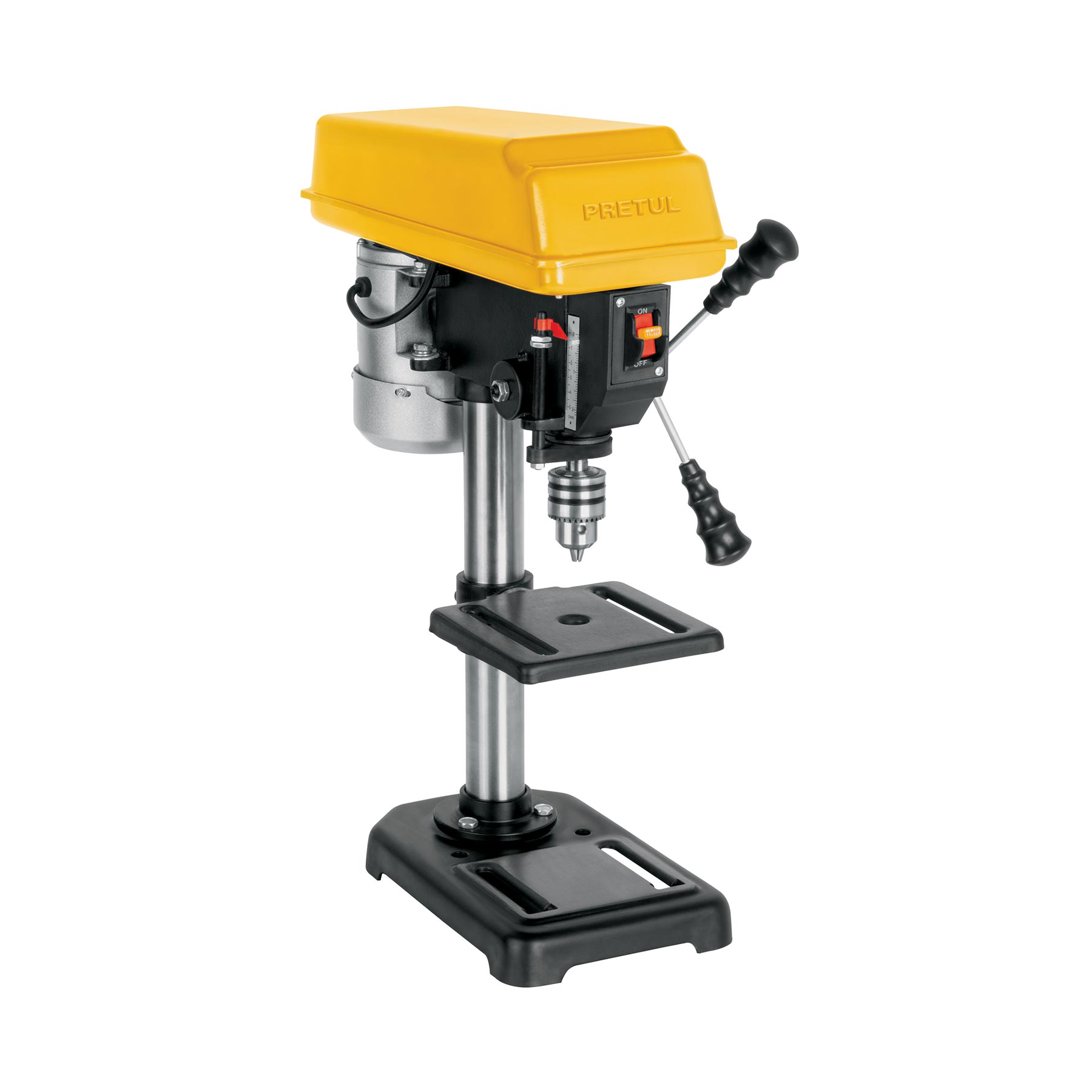 Taladro de banco 8', 1/3 HP (250 W), broquero 1/2', PRETUL - Imagen 2