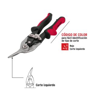 Tijera de aviación 10' corte izquierdo, TRUPER - Imagen 3