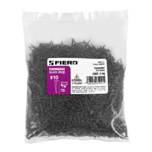 Bolsa con 1 kg de tachuelas pavonadas No. 10, FIERO - Imagen 5
