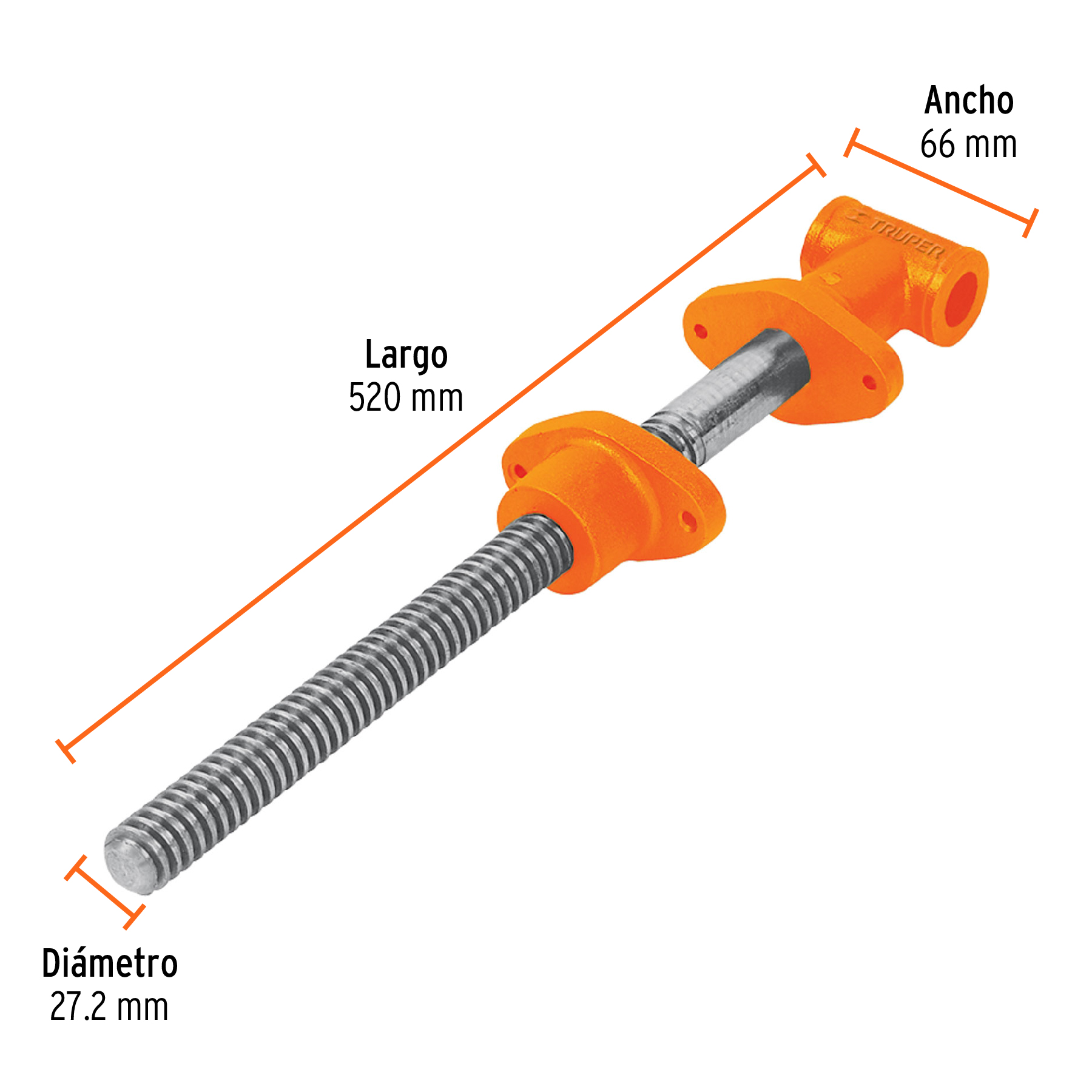 Tornillo de carpintero 16', TRUPER - Imagen 4