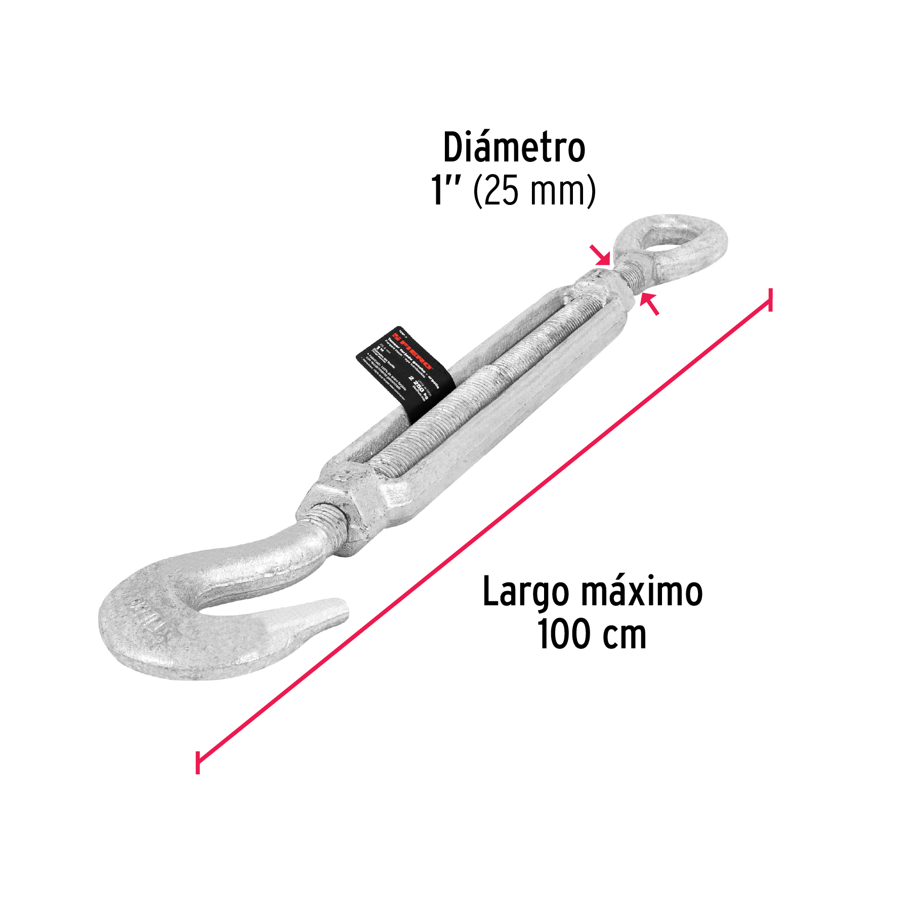 Tensor forjado 1' ojo-gancho, FIERO - Imagen 4