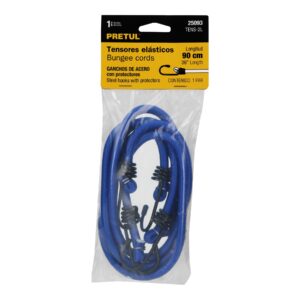 Bolsa con 2 tensores elásticos azules de 90 cm, PRETUL - Imagen 4