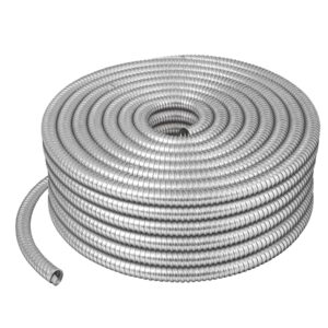 Alternative view of Rollo de 50 m de tubo flexible metálico de 1', VOLTECK