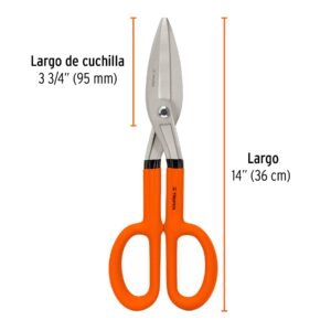 Tijera para hojalatero 14', TRUPER - Imagen 4